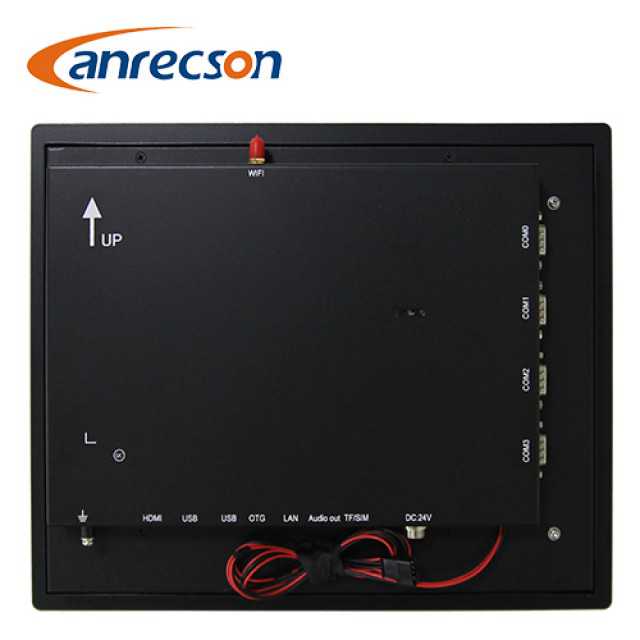 12.1" embedded ip65 touch panel pc